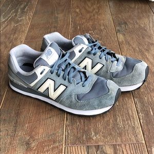 Grey New Balance 574